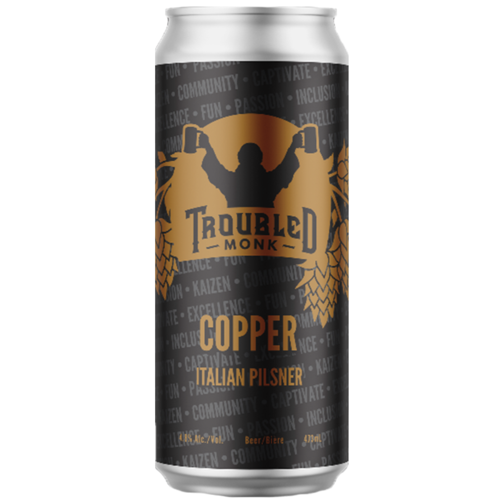 Troubled Monk Copper Italian Pilsner (DISC)