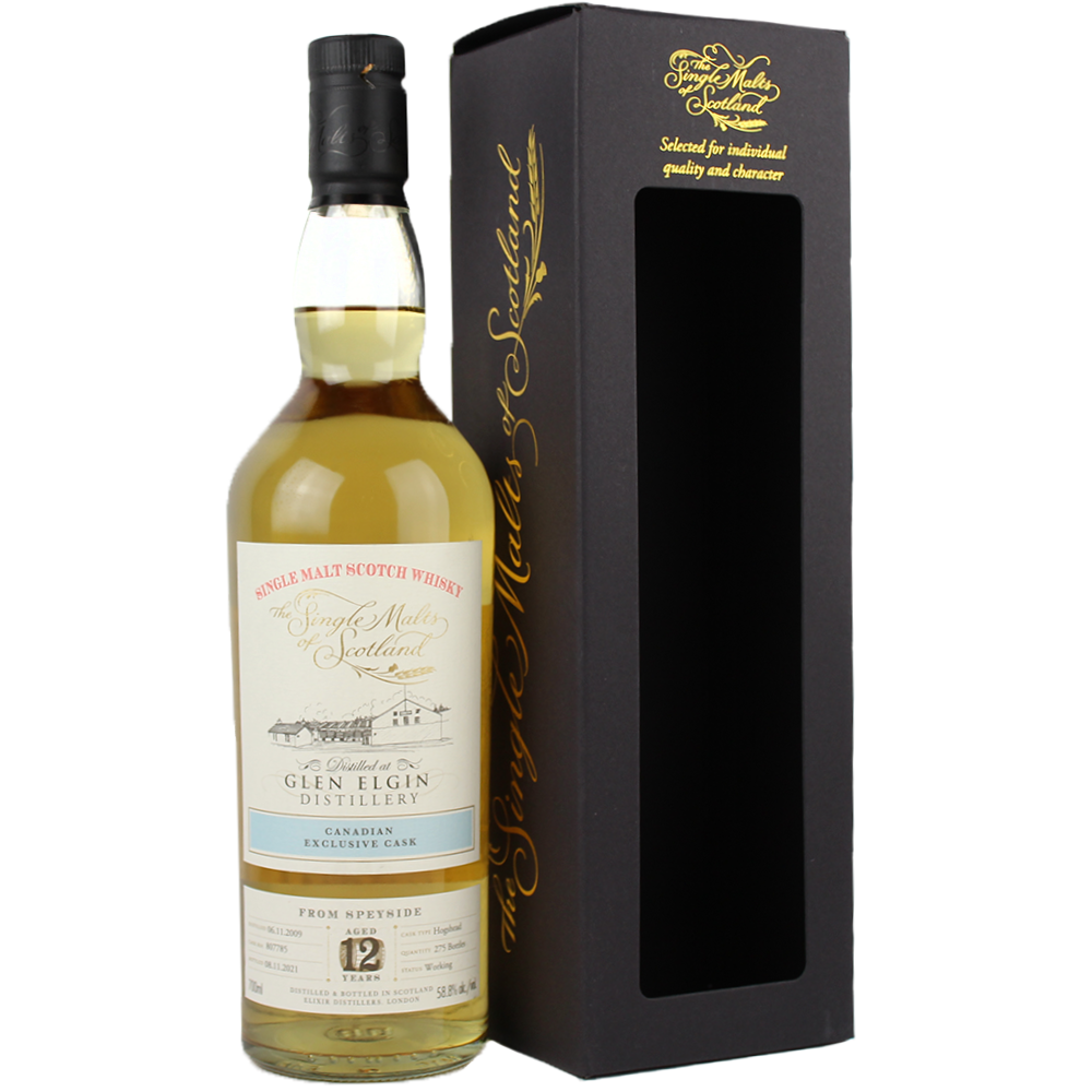 Glen Elgin 12 Year Old, Single Malts Of Scotland Cask 807785