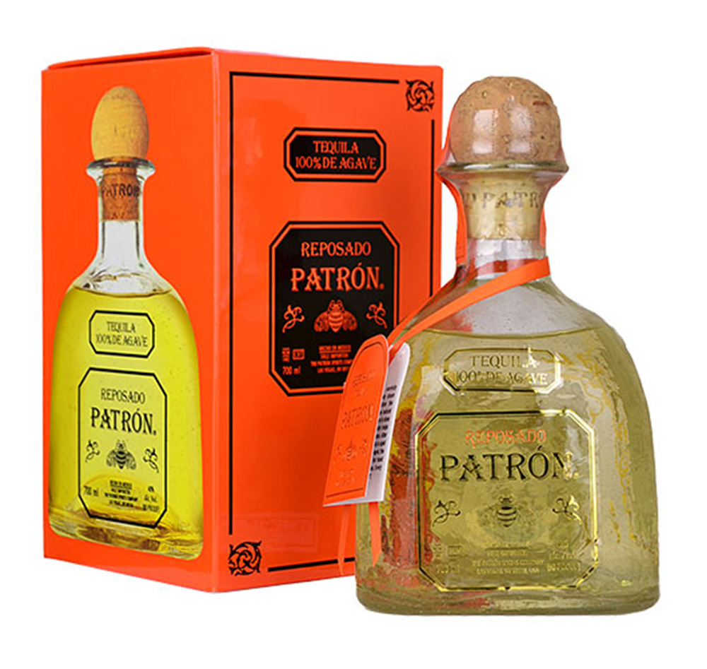 Patron Reposado Tequila (40% abv) - Craft Cellars